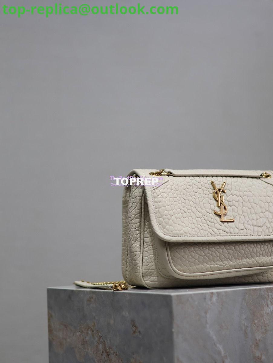 Replica Saint Laurent YSL Niki Bags in Grained Lambskin, Bronze-Toned Hardware 633179 white 16 Replica Saint Laurent YSL Niki Bags in Grained Lambskin, Bronze-Toned Hardware 633179 white 16