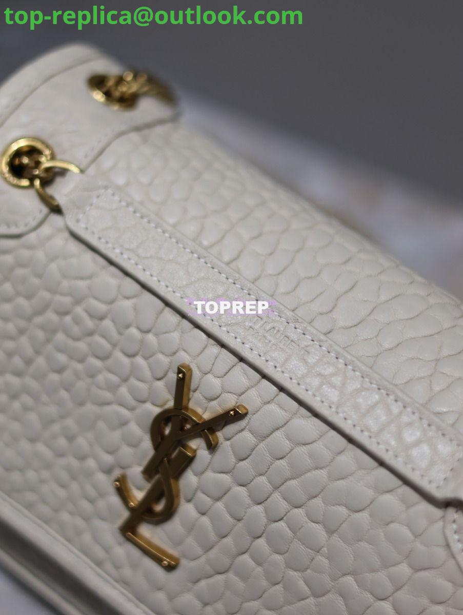 Replica Saint Laurent YSL Niki Bags in Grained Lambskin, Bronze-Toned Hardware 633179 white 18 Replica Saint Laurent YSL Niki Bags in Grained Lambskin, Bronze-Toned Hardware 633179 white 18
