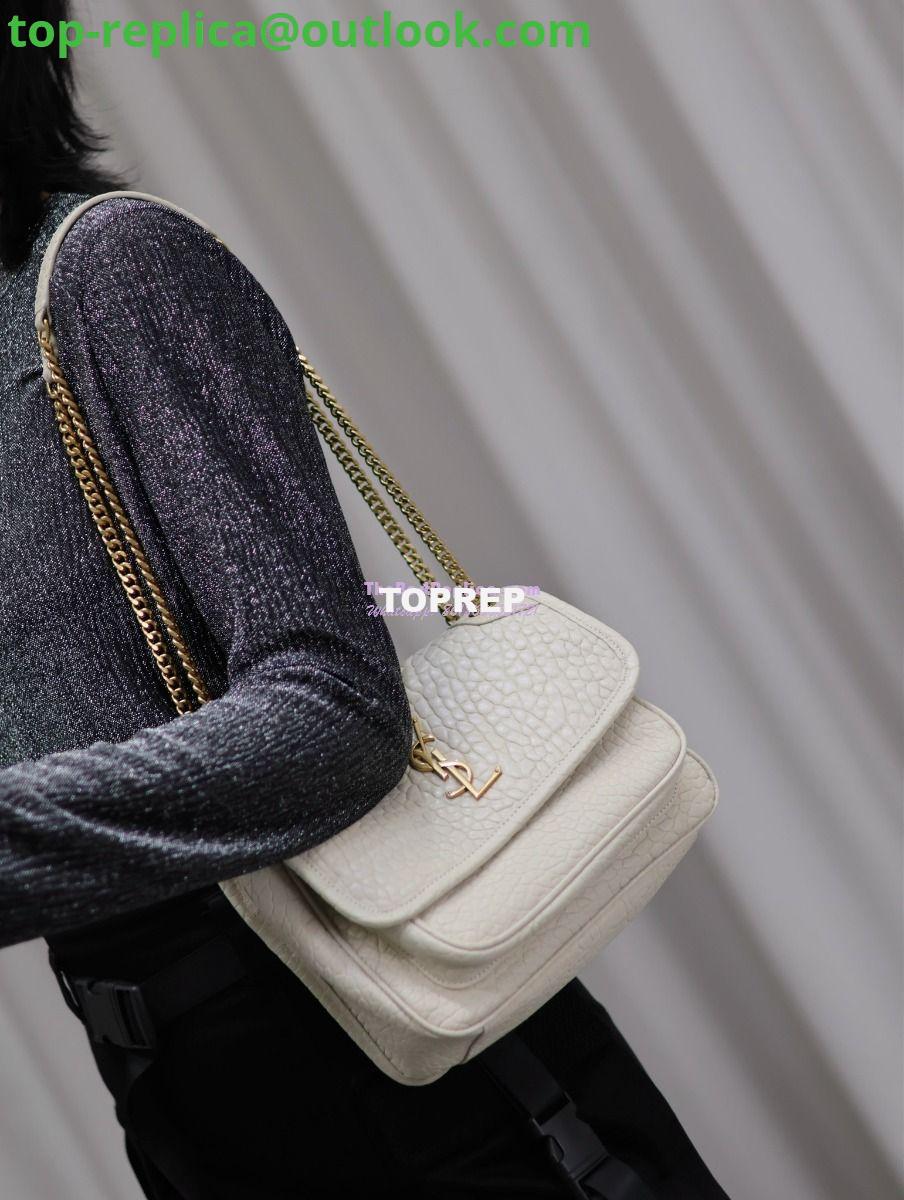 Replica Saint Laurent YSL Niki Bags in Grained Lambskin, Bronze-Toned Hardware 633179 white 21 Replica Saint Laurent YSL Niki Bags in Grained Lambskin, Bronze-Toned Hardware 633179 white 21