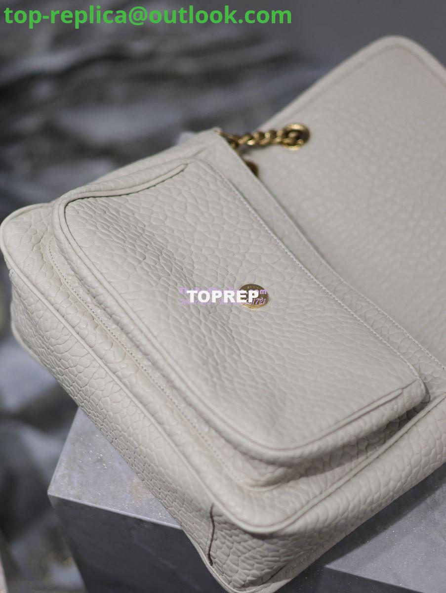 Replica Saint Laurent YSL Niki Bags in Grained Lambskin, Bronze-Toned Hardware 633179 white 34 Replica Saint Laurent YSL Niki Bags in Grained Lambskin, Bronze-Toned Hardware 633179 white 34