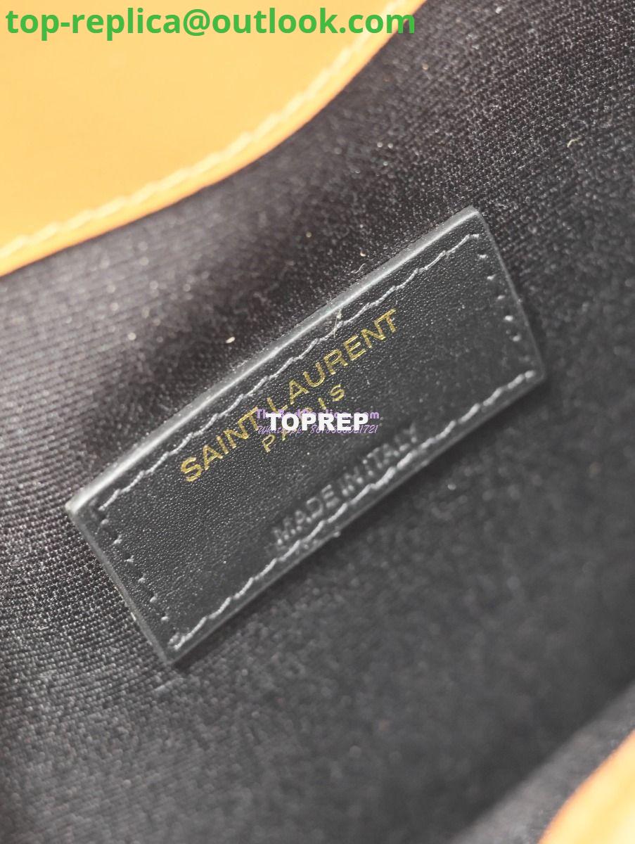 Replica Saint Laurent YSL Uptown Pouch in Canvas and Smooth Leather Beige 12 Replica Saint Laurent YSL Uptown Pouch in Canvas and Smooth Leather Beige 12