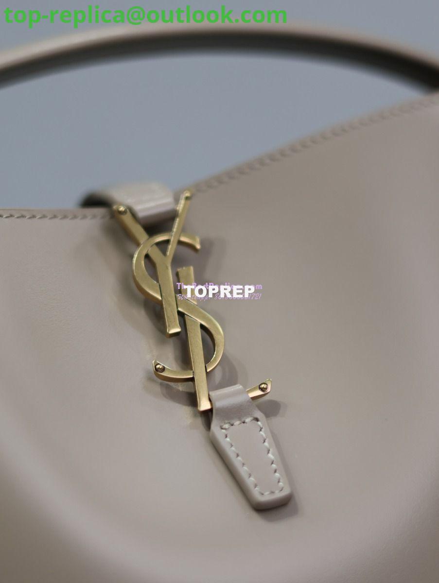 Replica YSL Saint Laurent Small Le 37 in Shiny Leather 7490362 Light Beige 5 Replica YSL Saint Laurent Small Le 37 in Shiny Leather 7490362 Light Beige 5