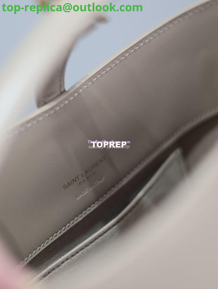 Replica YSL Saint Laurent Small Le 37 in Shiny Leather 7490362 Light Beige 13 Replica YSL Saint Laurent Small Le 37 in Shiny Leather 7490362 Light Beige 13