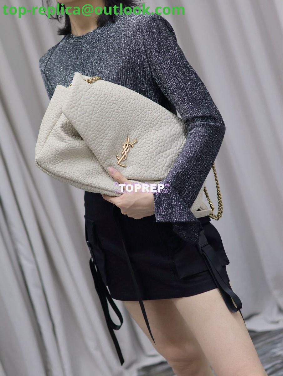 Replica Saint Laurent YSL Large Calypso In Grained Lambskin 777399 white 18 Replica Saint Laurent YSL Large Calypso In Grained Lambskin 777399 white 18