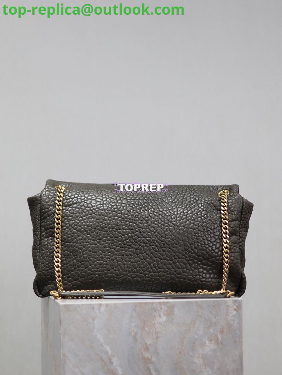 Replica Saint Laurent YSL Large Calypso In Grained Lambskin 777399 dark green 6 Replica Saint Laurent YSL Large Calypso In Grained Lambskin 777399 dark green 6