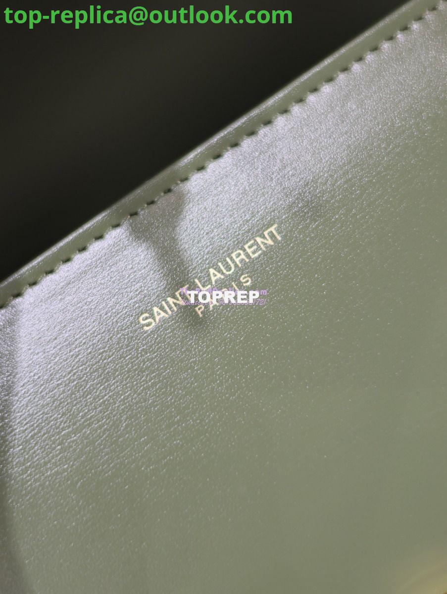 Replica YSL Saint Laurent Cassandra Mini Top Handle Bag In Smooth Shiny Leather 602716 Avocada 7 Replica YSL Saint Laurent Cassandra Mini Top Handle Bag In Smooth Shiny Leather 602716 Avocada 7