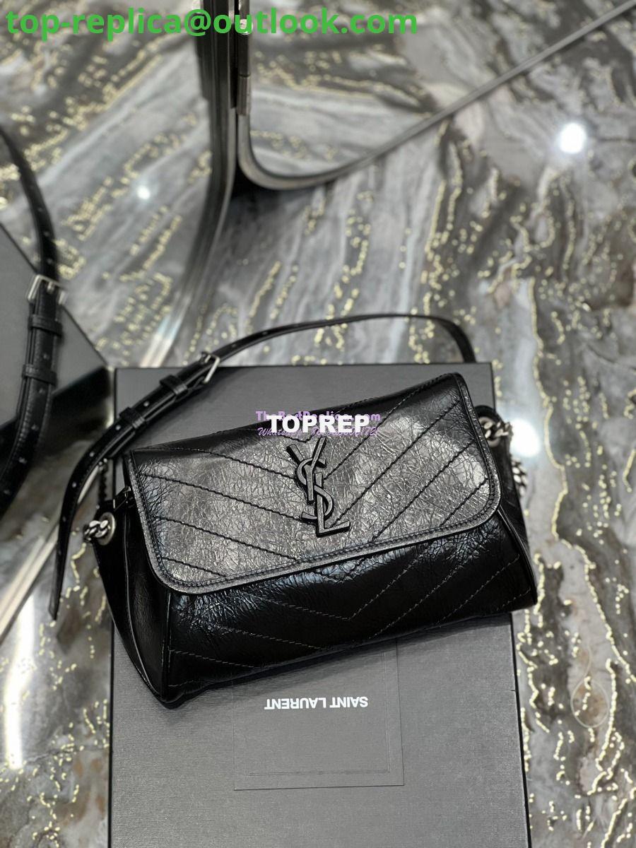 Replica YSL Saint Laurent Niki Body Bag In Crinkled Vintage Leather 577124 Replica YSL Saint Laurent Niki Body Bag In Crinkled Vintage Leather 577124