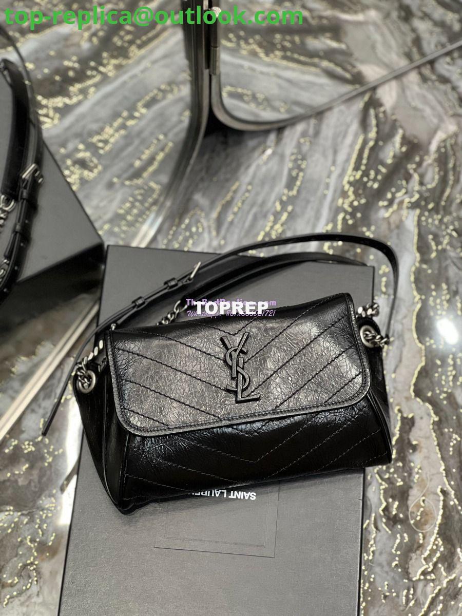 Replica YSL Saint Laurent Niki Body Bag In Crinkled Vintage Leather 577124 3 Replica YSL Saint Laurent Niki Body Bag In Crinkled Vintage Leather 577124 3