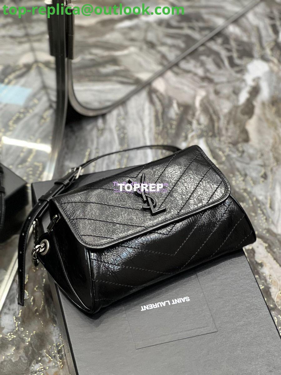 Replica YSL Saint Laurent Niki Body Bag In Crinkled Vintage Leather 577124 5 Replica YSL Saint Laurent Niki Body Bag In Crinkled Vintage Leather 577124 5