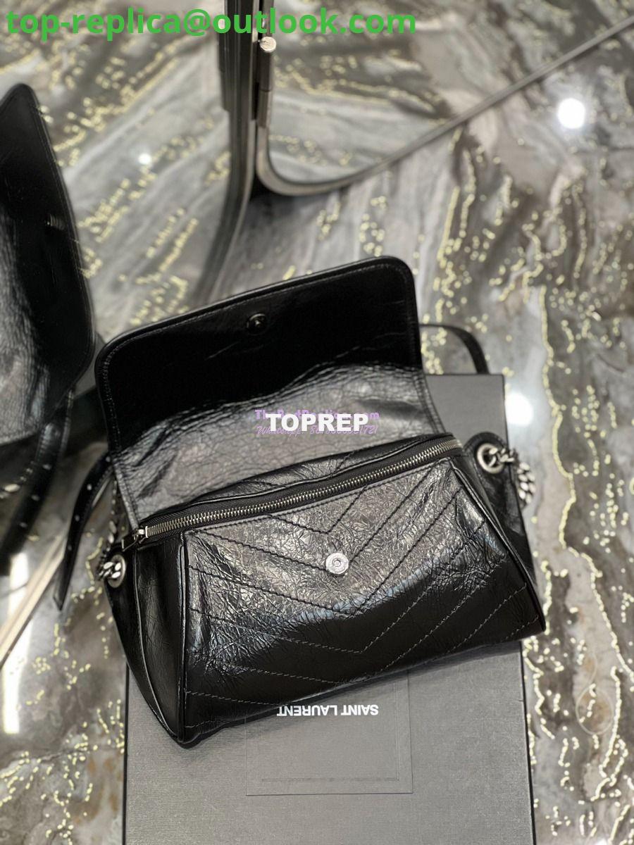 Replica YSL Saint Laurent Niki Body Bag In Crinkled Vintage Leather 577124 10 Replica YSL Saint Laurent Niki Body Bag In Crinkled Vintage Leather 577124 10