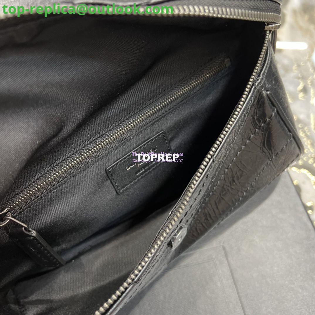 Replica YSL Saint Laurent Niki Body Bag In Crinkled Vintage Leather 577124 12 Replica YSL Saint Laurent Niki Body Bag In Crinkled Vintage Leather 577124 12