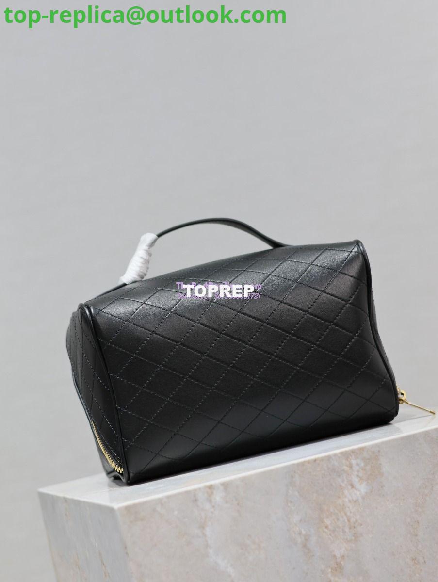 Replica Saint Laurent YSL Gaby Vanity Case In Quilted Lambskin 7531711 Black 14 Replica Saint Laurent YSL Gaby Vanity Case In Quilted Lambskin 7531711 Black 14