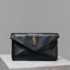 Replica YSL Saint Laurent Medium Kate Chain Bag In Pale Gold Metallic Calfskin 364021 14