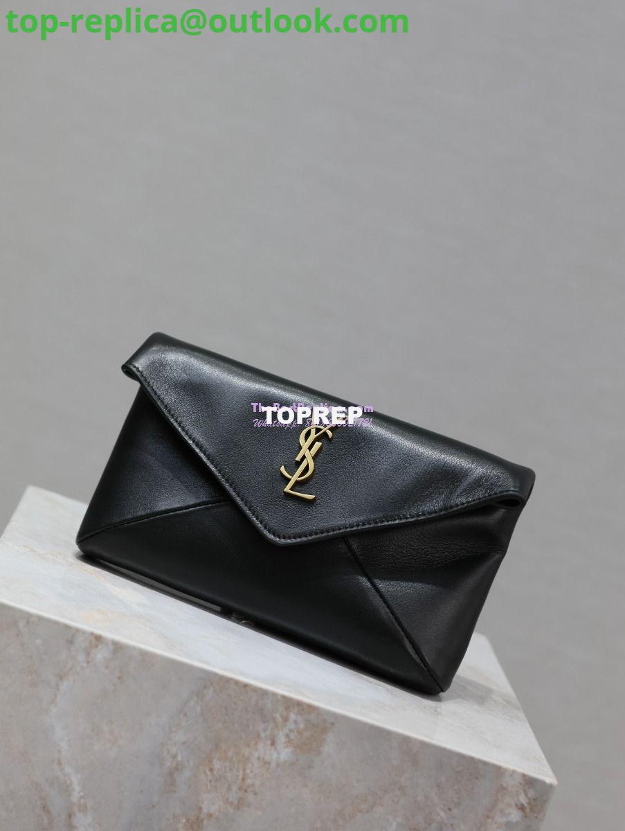 Replica Saint Laurent YSL Cassandre Small Envelope Pouch In Lambskin 764931 2 Replica Saint Laurent YSL Cassandre Small Envelope Pouch In Lambskin 764931 2