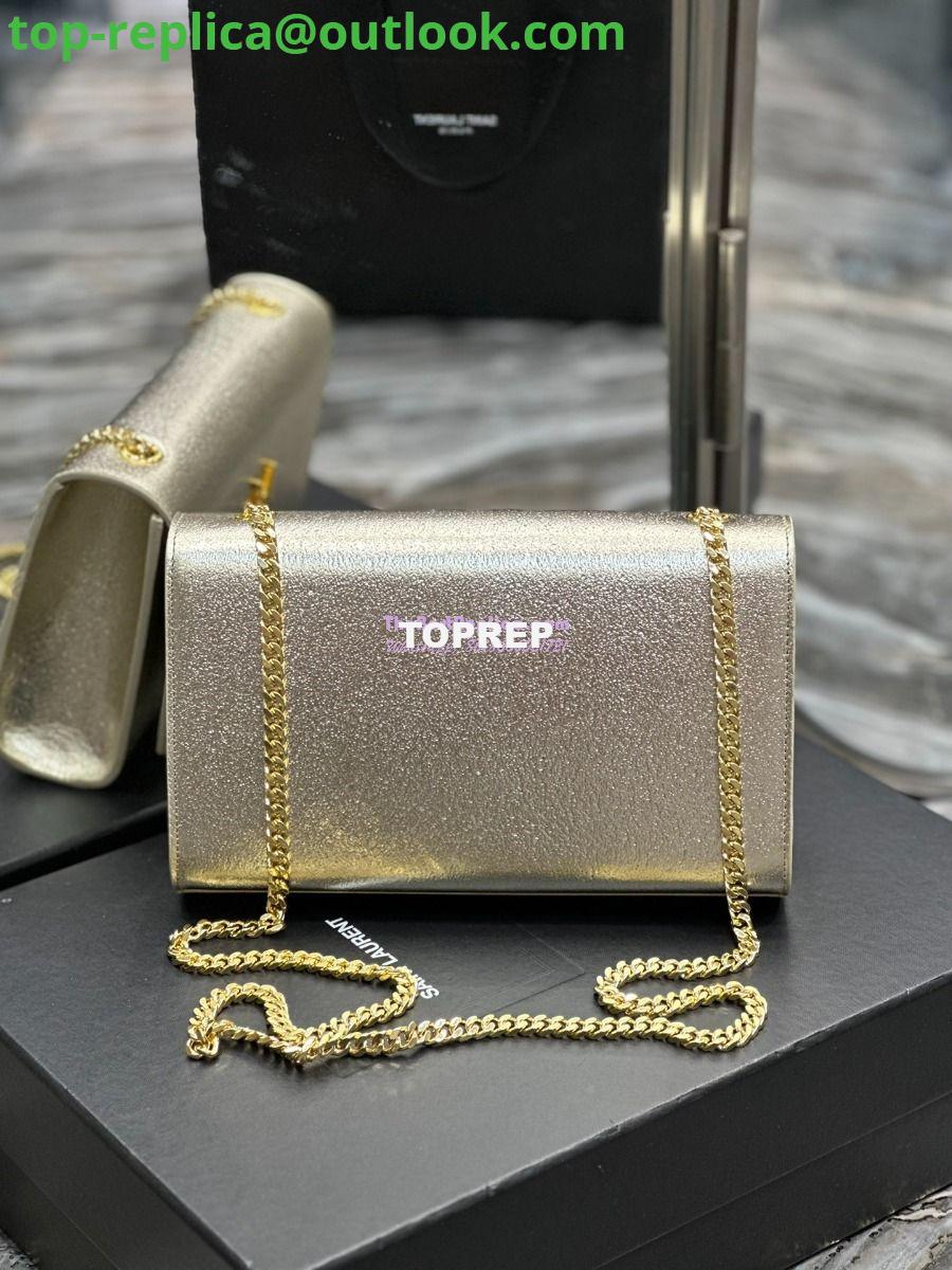 Replica YSL Saint Laurent Medium Kate Chain Bag In Pale Gold Metallic Calfskin 364021 12 Replica YSL Saint Laurent Medium Kate Chain Bag In Pale Gold Metallic Calfskin 364021 12