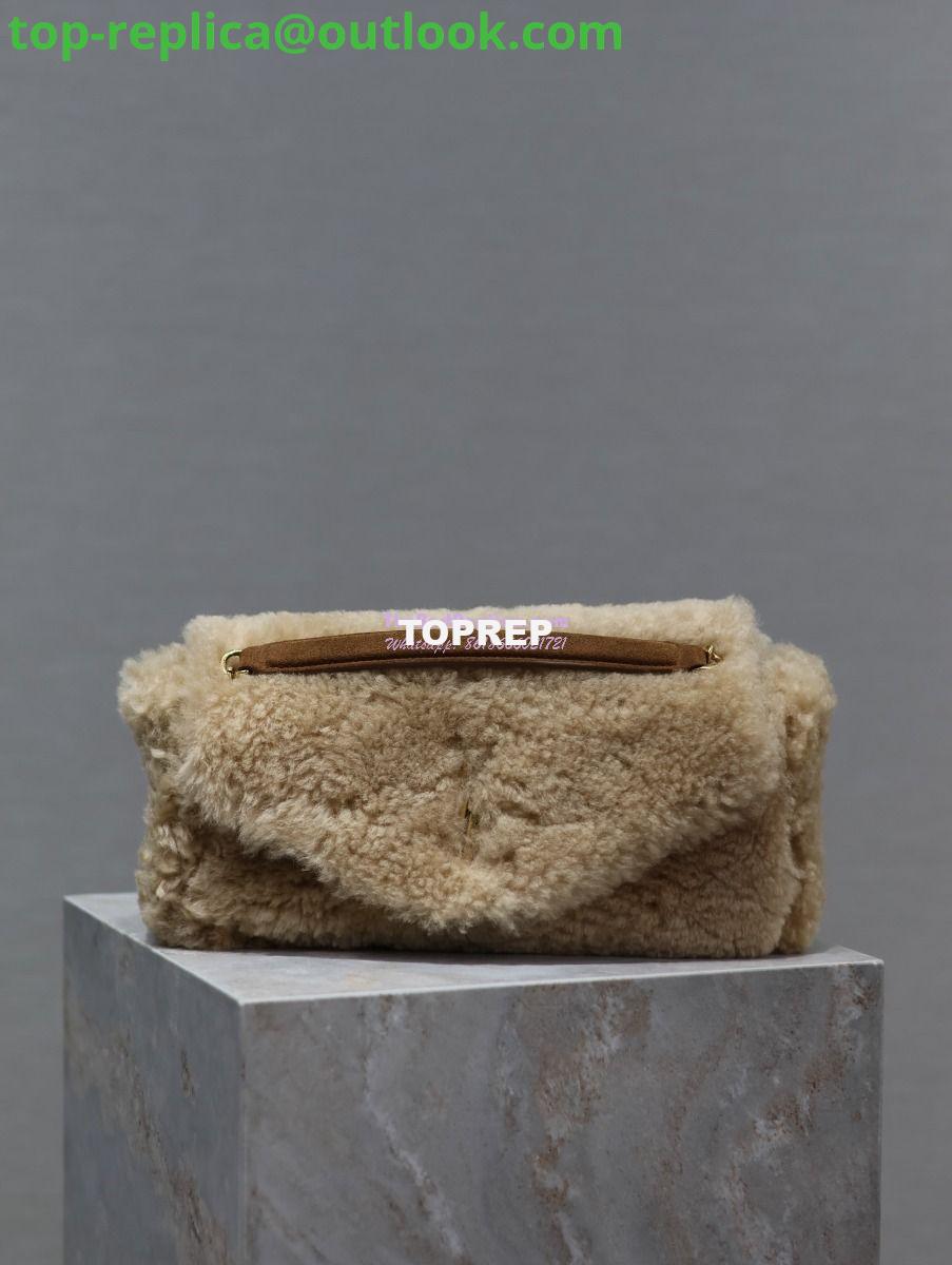 Replica Saint Laurent YSL Calypso In Shearling 734153 Replica Saint Laurent YSL Calypso In Shearling 734153