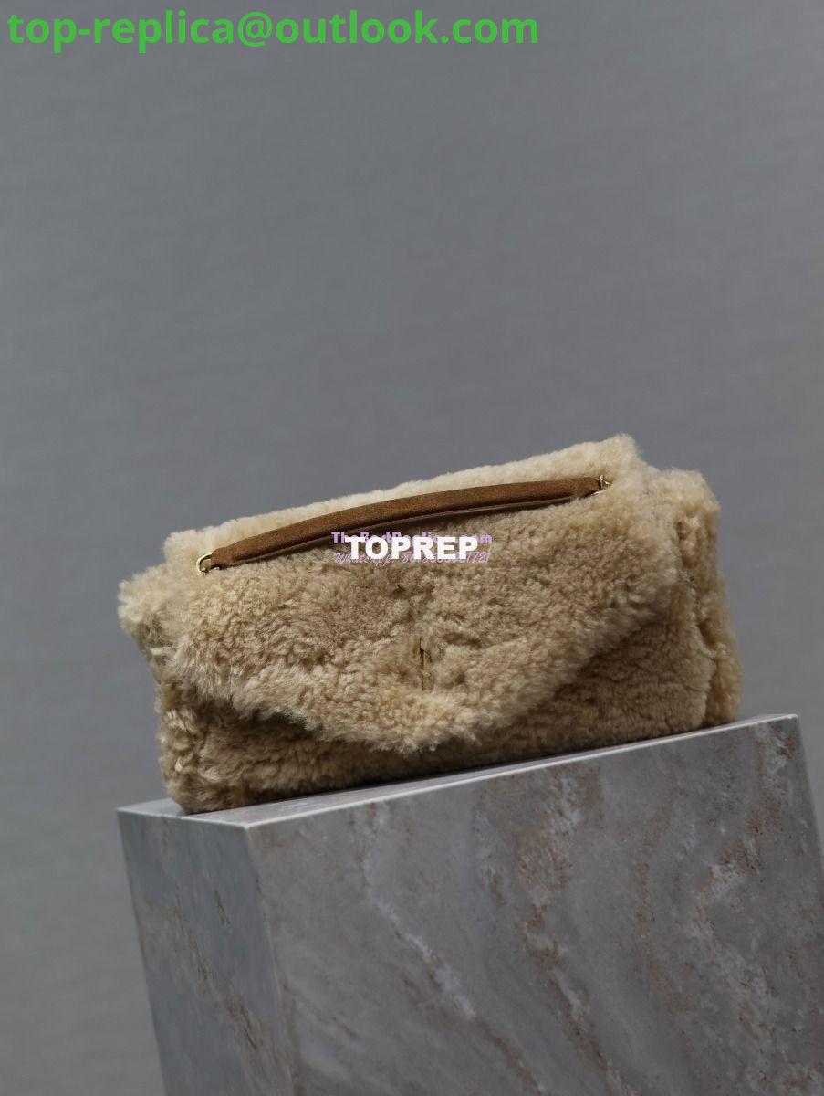 Replica Saint Laurent YSL Calypso In Shearling 734153 2 Replica Saint Laurent YSL Calypso In Shearling 734153 2