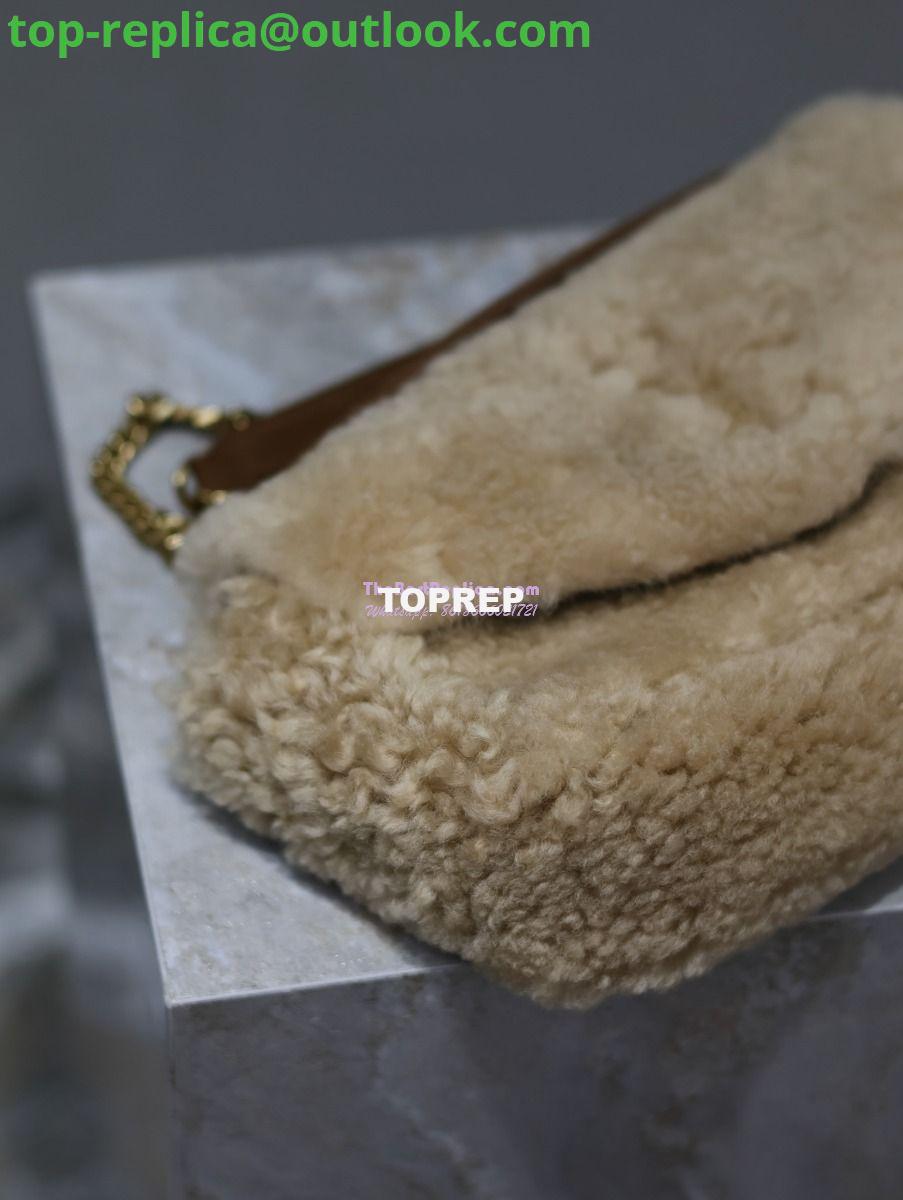 Replica Saint Laurent YSL Calypso In Shearling 734153 5 Replica Saint Laurent YSL Calypso In Shearling 734153 5