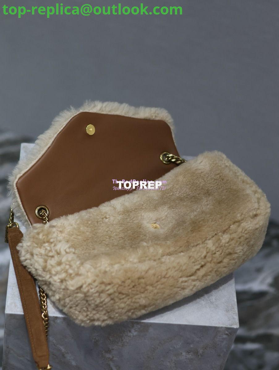 Replica Saint Laurent YSL Calypso In Shearling 734153 7 Replica Saint Laurent YSL Calypso In Shearling 734153 7