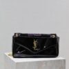 Replica Saint Laurent YSL Calypso In Grained Lambskin 734153 Black 15 Replica Saint Laurent YSL Calypso In Grained Lambskin 734153 Black 15