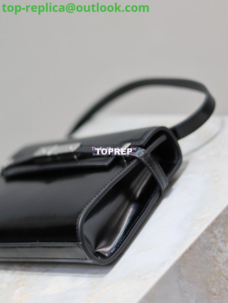 Replica Saint Laurent YSL Manhattan Small In Patent Leather with Silver Hardware 727766 7 Replica Saint Laurent YSL Manhattan Small In Patent Leather with Silver Hardware 727766 7