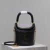 Replica YSL Saint Laurent Medium Sunset Satchel In Patent Leather 634723 Black 13