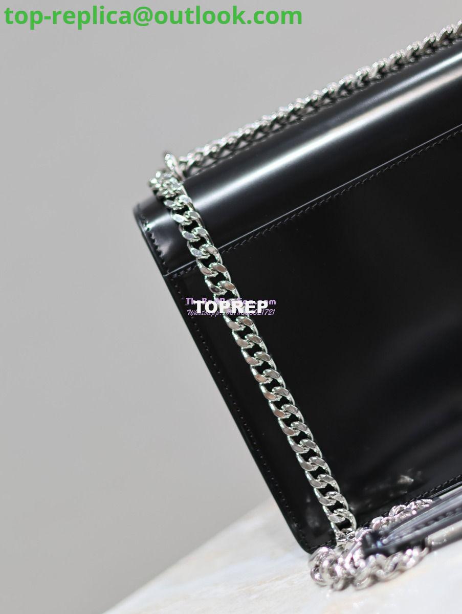 Replica YSL Saint Laurent Medium Sunset Satchel In Patent Leather 634723 Black 9 Replica YSL Saint Laurent Medium Sunset Satchel In Patent Leather 634723 Black 9