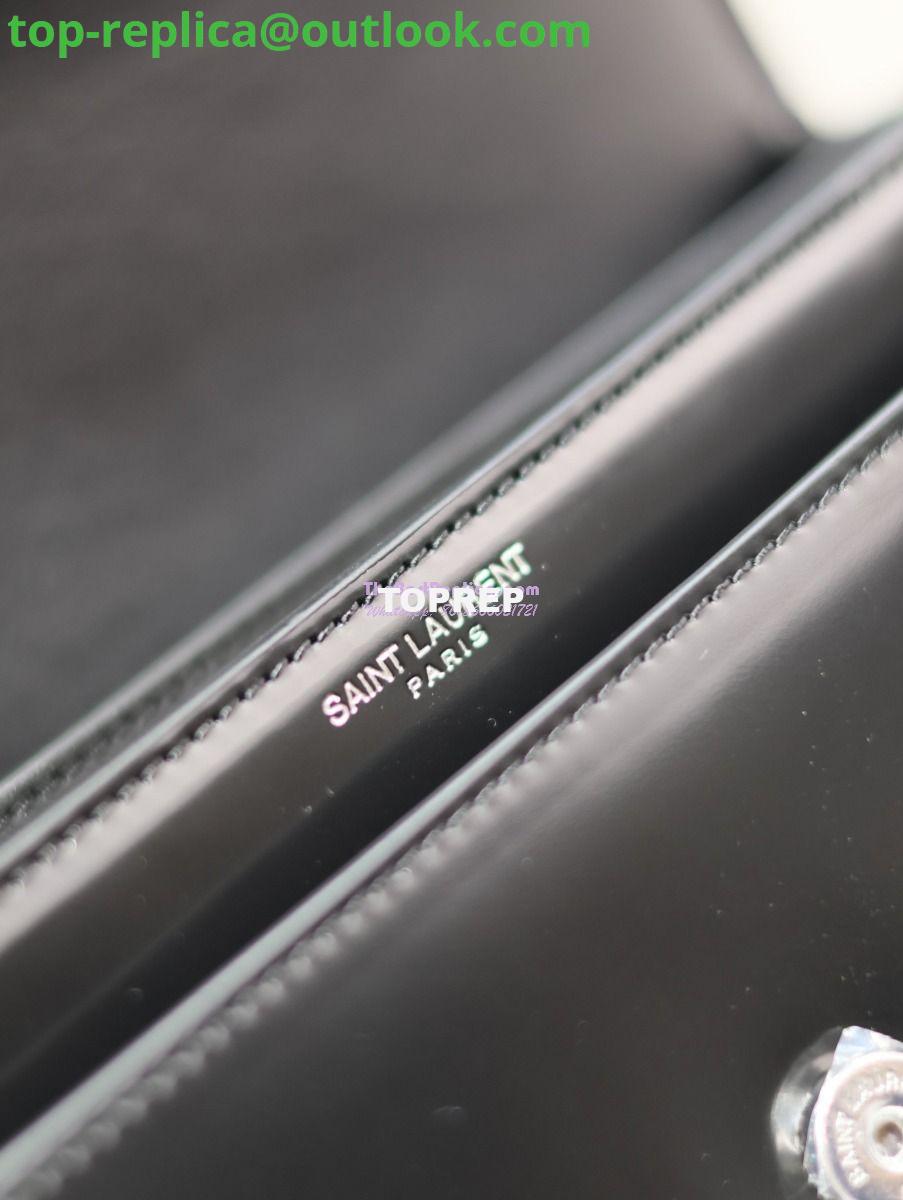 Replica YSL Saint Laurent Medium Sunset Satchel In Patent Leather 634723 Black 11 Replica YSL Saint Laurent Medium Sunset Satchel In Patent Leather 634723 Black 11