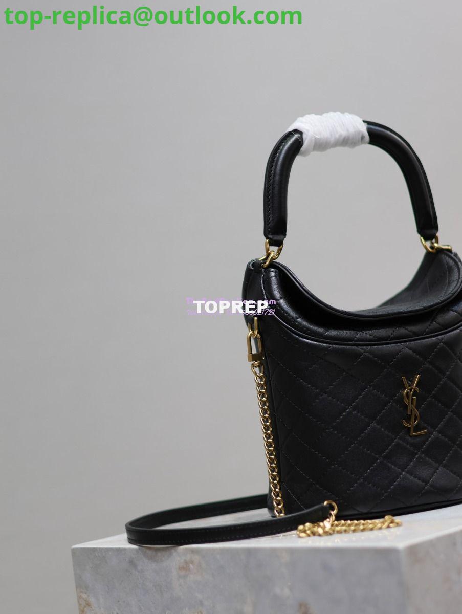 Replica Saint Laurent YSL Gaby Bucket Bag In Lambskin 7639611 4 Replica Saint Laurent YSL Gaby Bucket Bag In Lambskin 7639611 4