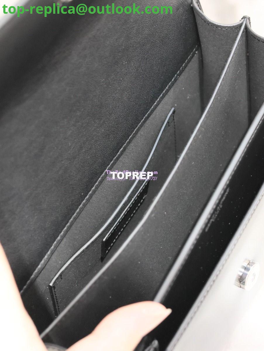 Replica YSL Saint Laurent Medium Sunset Satchel In Patent Leather 634723 Black 12 Replica YSL Saint Laurent Medium Sunset Satchel In Patent Leather 634723 Black 12