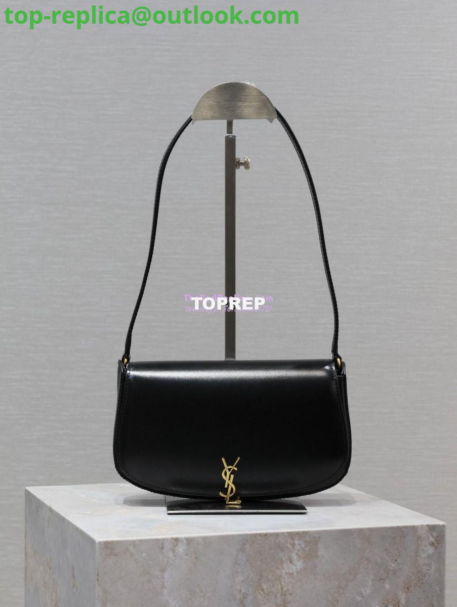 Replica Saint Laurent YSL Mini Voltaire In Box 7796420 Black Replica Saint Laurent YSL Mini Voltaire In Box 7796420 Black