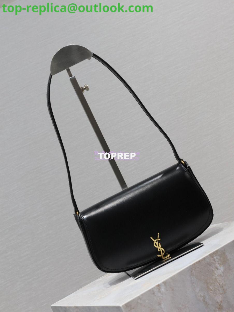 Replica Saint Laurent YSL Mini Voltaire In Box 7796420 Black 2 Replica Saint Laurent YSL Mini Voltaire In Box 7796420 Black 2
