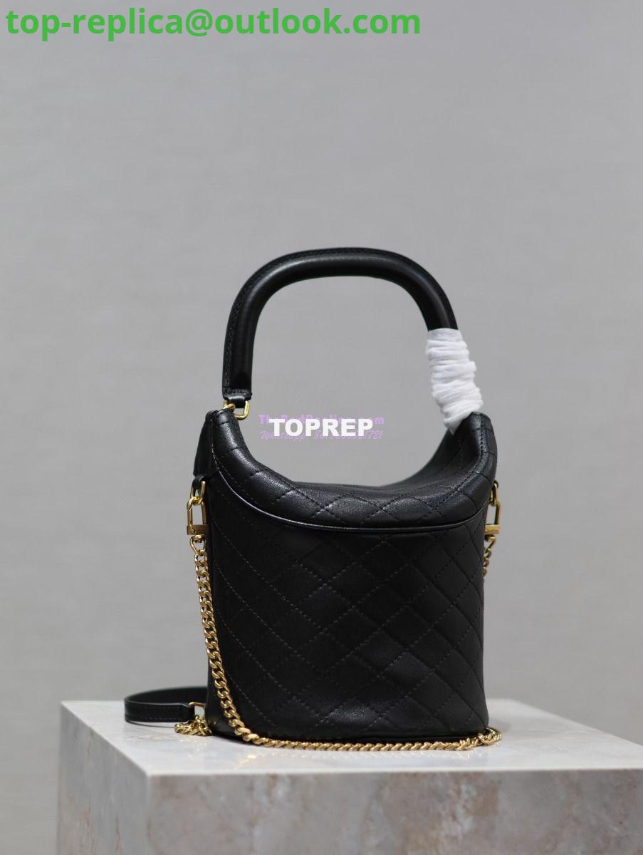 Replica Saint Laurent YSL Gaby Bucket Bag In Lambskin 7639611 10 Replica Saint Laurent YSL Gaby Bucket Bag In Lambskin 7639611 10