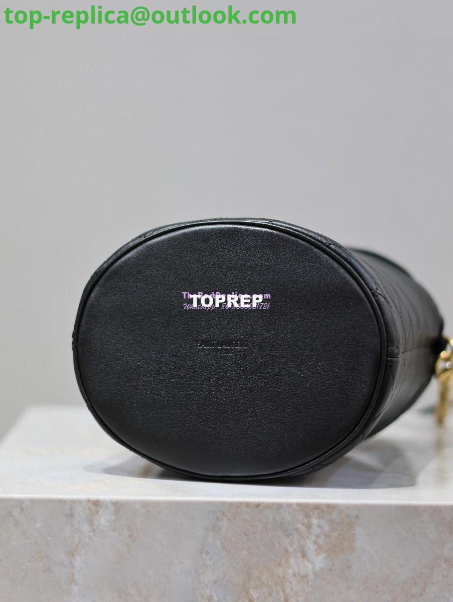 Replica Saint Laurent YSL Gaby Bucket Bag In Lambskin 7639611 11 Replica Saint Laurent YSL Gaby Bucket Bag In Lambskin 7639611 11