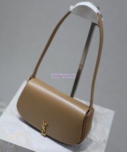 Replica Saint Laurent YSL Mini Voltaire In Box 7796420 Dark Cork 2