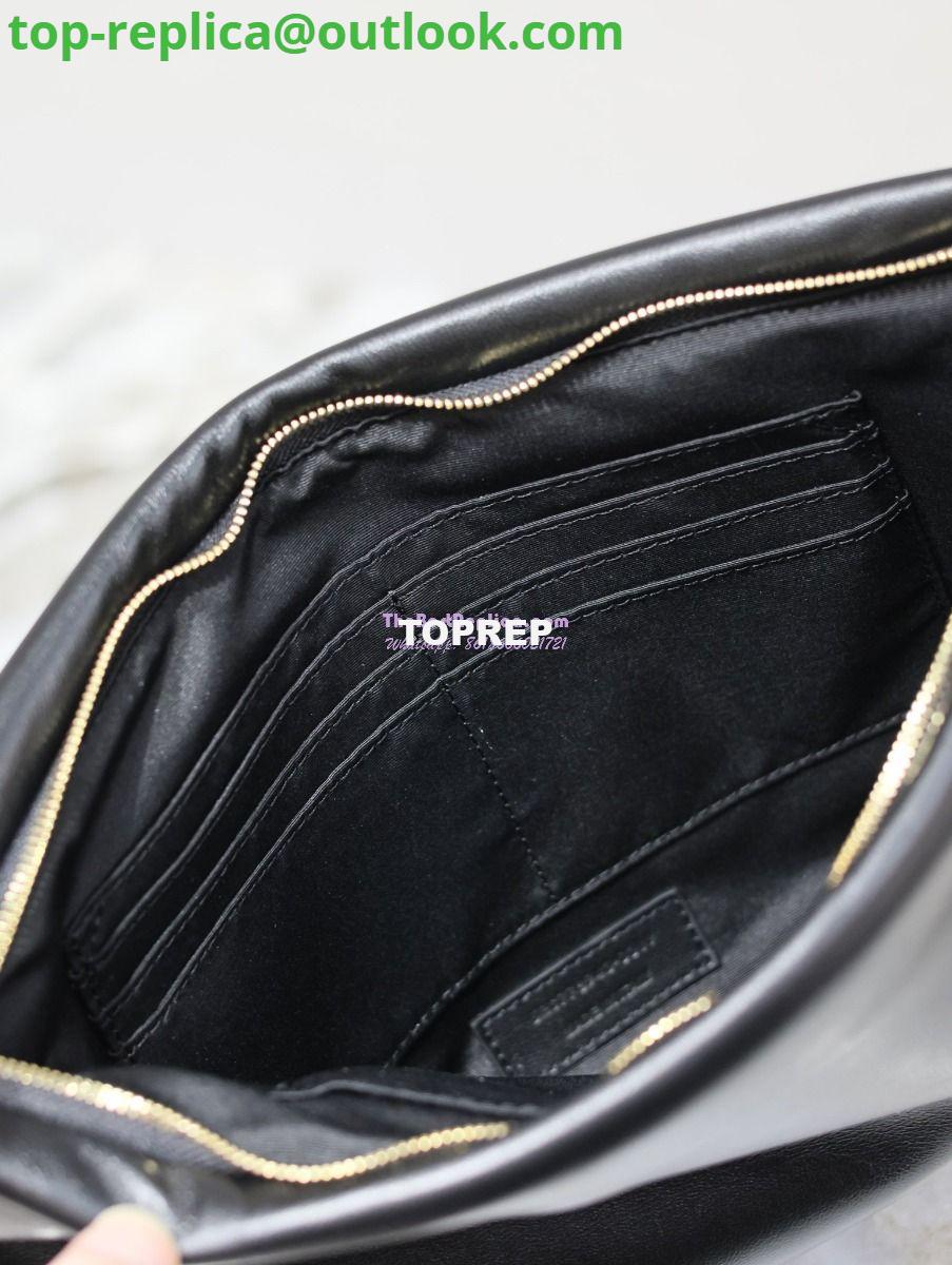 Replica Saint Laurent YSL Calypso Pouch In Lambskin S/L 765025 778943 Black 18 Replica Saint Laurent YSL Calypso Pouch In Lambskin S/L 765025 778943 Black 18