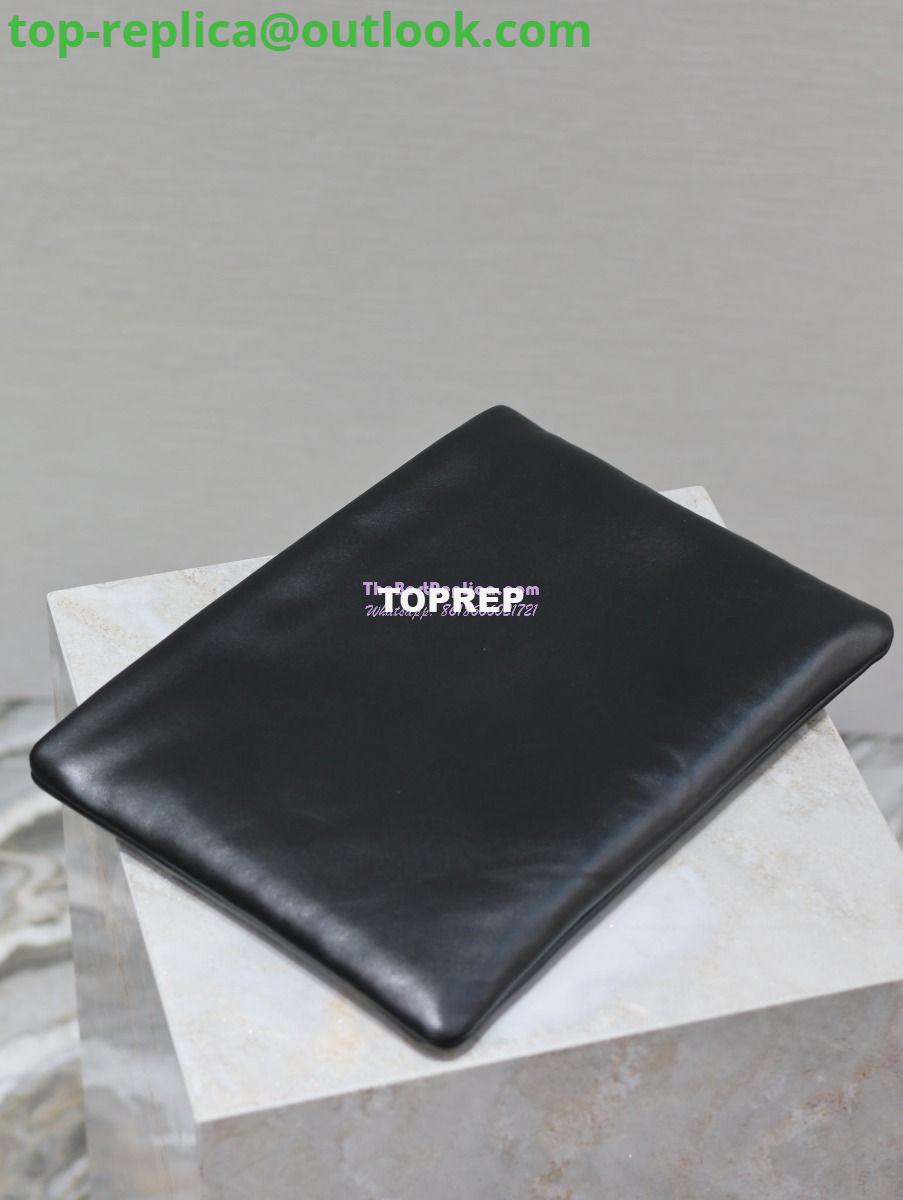 Replica Saint Laurent YSL Calypso Pouch In Lambskin S/L 765025 778943 Black 20 Replica Saint Laurent YSL Calypso Pouch In Lambskin S/L 765025 778943 Black 20