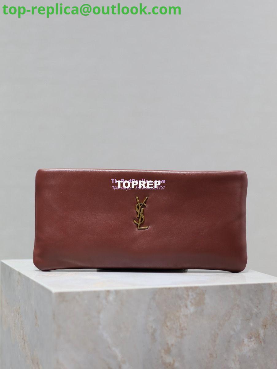 Replica Saint Laurent YSL Calypso Long Pouch In Lambskin 774062 Rouge Merlot Replica Saint Laurent YSL Calypso Long Pouch In Lambskin 774062 Rouge Merlot