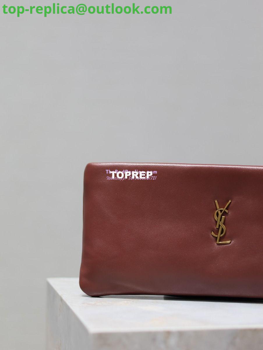 Replica Saint Laurent YSL Calypso Long Pouch In Lambskin 774062 Rouge Merlot 4 Replica Saint Laurent YSL Calypso Long Pouch In Lambskin 774062 Rouge Merlot 4