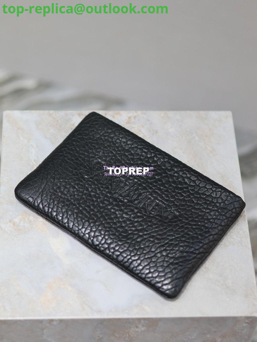 Replica Saint Laurent YSL Logo-Debossed Textured-Leather Pouch In Lambskin S/L 779526 779512 Black 4 Replica Saint Laurent YSL Logo-Debossed Textured-Leather Pouch In Lambskin S/L 779526 779512 Black 4