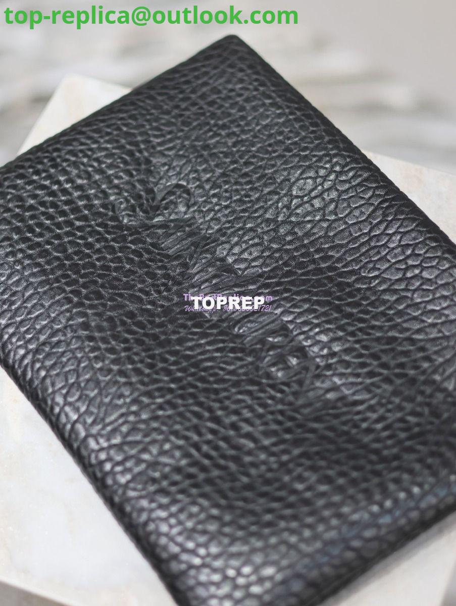 Replica Saint Laurent YSL Logo-Debossed Textured-Leather Pouch In Lambskin S/L 779526 779512 Black 10 Replica Saint Laurent YSL Logo-Debossed Textured-Leather Pouch In Lambskin S/L 779526 779512 Black 10