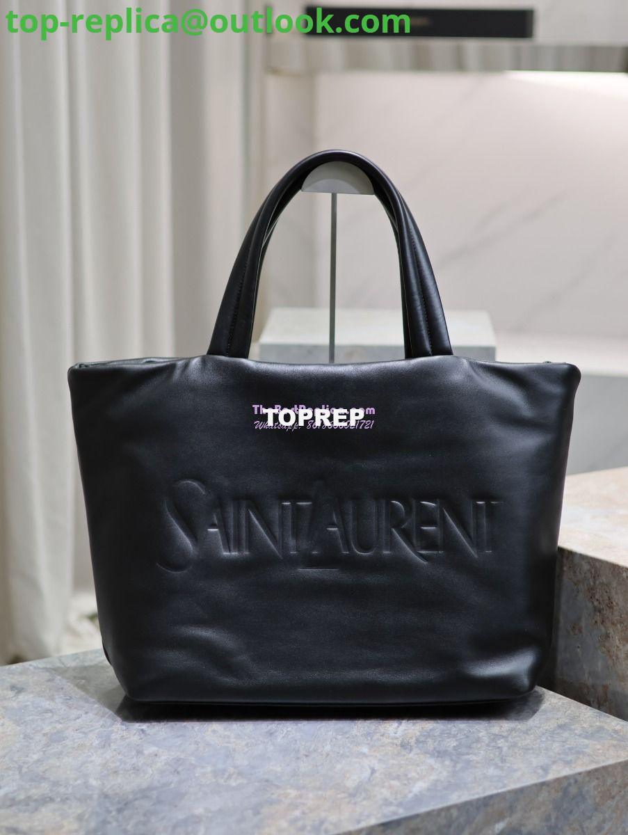 Replica Saint Laurent YSL Tote In Nappa Lambskin 756269 Black Replica Saint Laurent YSL Tote In Nappa Lambskin 756269 Black