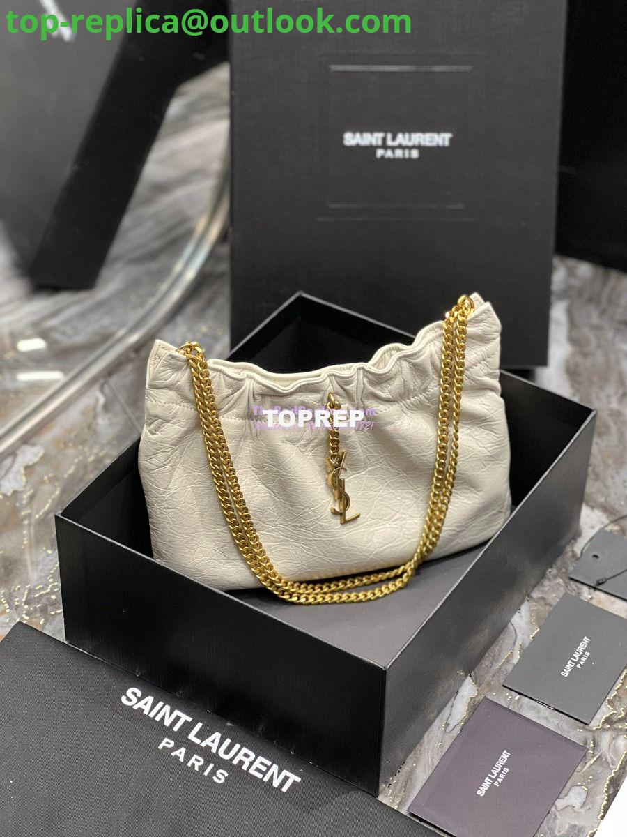 Replica YSL Saint Laurent Pac Pac Ruched Hobo bag 681632 Creme 2 Replica YSL Saint Laurent Pac Pac Ruched Hobo bag 681632 Creme 2