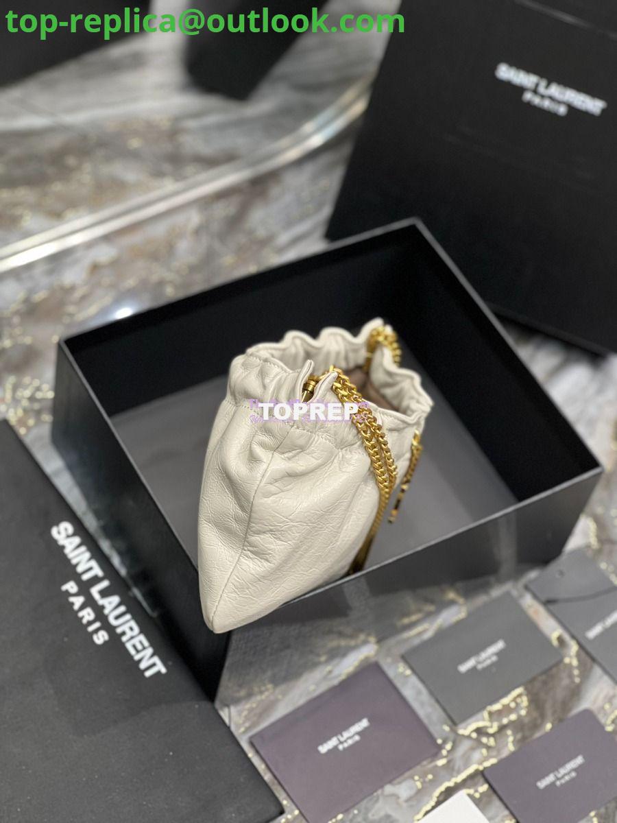 Replica YSL Saint Laurent Pac Pac Ruched Hobo bag 681632 Creme 3 Replica YSL Saint Laurent Pac Pac Ruched Hobo bag 681632 Creme 3