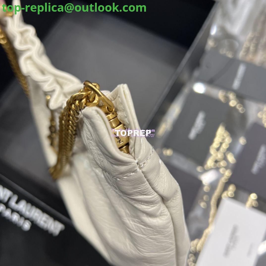 Replica YSL Saint Laurent Pac Pac Ruched Hobo bag 681632 Creme 7 Replica YSL Saint Laurent Pac Pac Ruched Hobo bag 681632 Creme 7