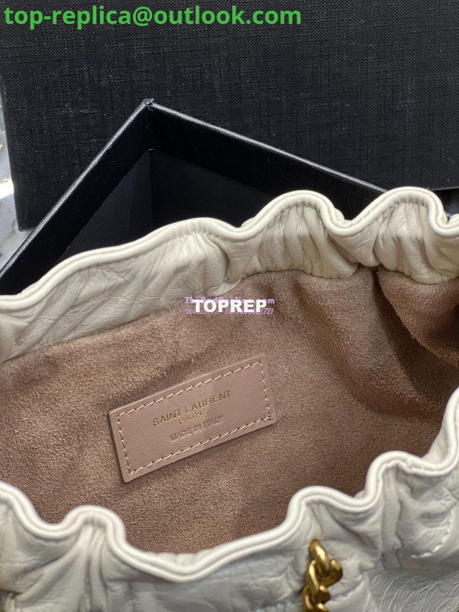 Replica YSL Saint Laurent Pac Pac Ruched Hobo bag 681632 Creme 12 Replica YSL Saint Laurent Pac Pac Ruched Hobo bag 681632 Creme 12