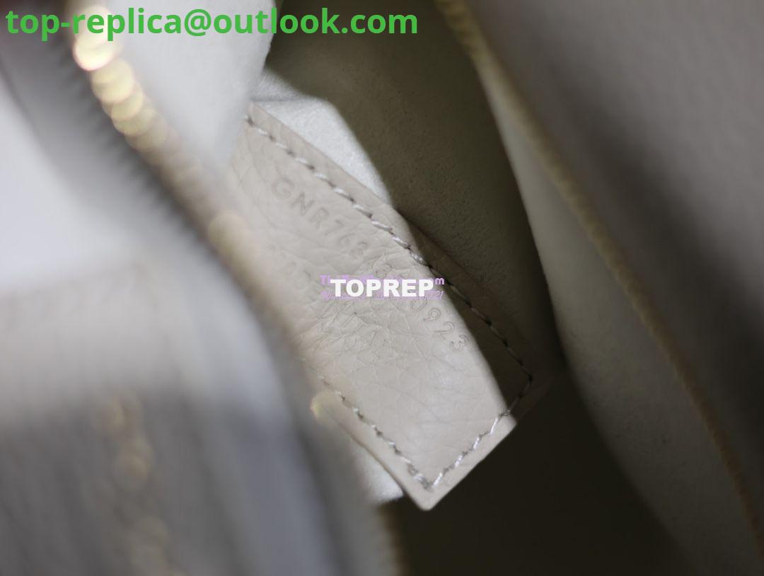 Replica YSL Saint Laurent Bea In Grained Leather 763435 White 16 Replica YSL Saint Laurent Bea In Grained Leather 763435 White 16