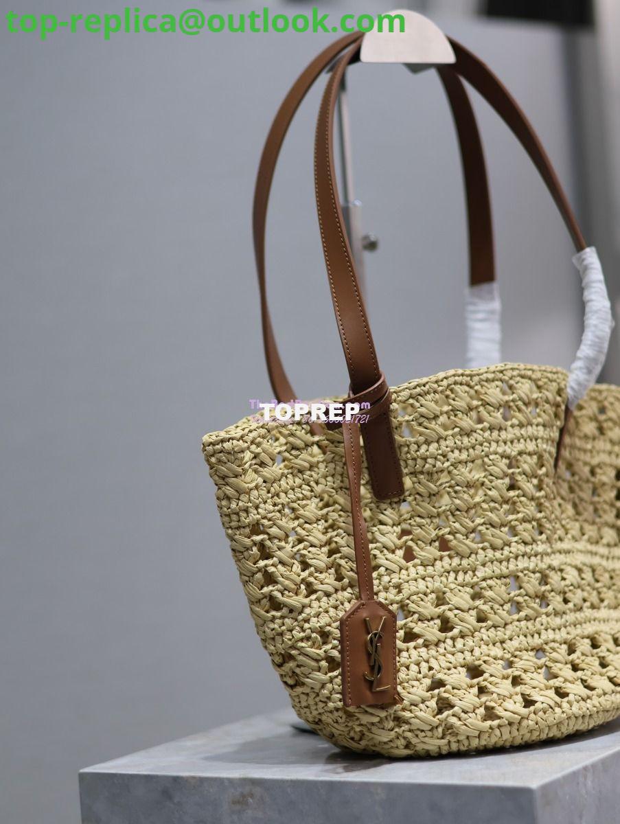 Replica YSL Saint Laurent Panier Small Bag In Raffia 761461 Natural 3 Replica YSL Saint Laurent Panier Small Bag In Raffia 761461 Natural 3