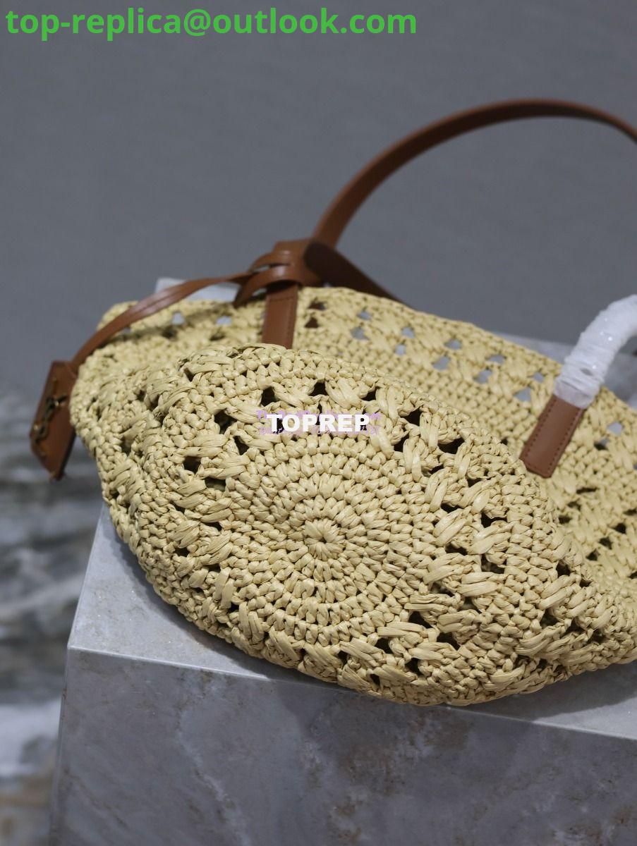 Replica YSL Saint Laurent Panier Small Bag In Raffia 761461 Natural 4 Replica YSL Saint Laurent Panier Small Bag In Raffia 761461 Natural 4