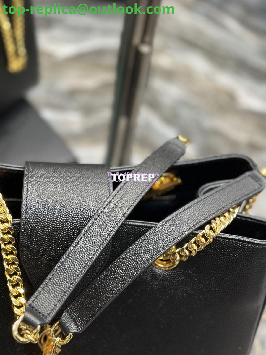 Replica YSL Saint Laurent Cassandre Shopper Bag in Grained Calfskin 668900 Black 11 Replica YSL Saint Laurent Cassandre Shopper Bag in Grained Calfskin 668900 Black 11
